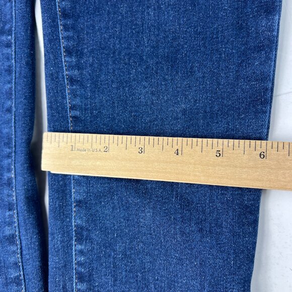 Good American Jean Women 26x28* Good Waist Skinny Always Fit Blue Denim Tag 6-12 - Picture 14 of 16